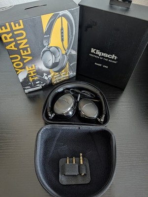 Klipsch Image One II Gen 2 Headphones w/hard shell carry case