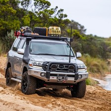 Arb Base Rack Mount Kit With Deflector For Toyota Land Cruiser 200 Series