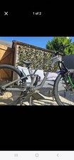 Image of GT Full Suspension Mountain Bike 29in L Grey/Green/Purple Hydraulic Disc