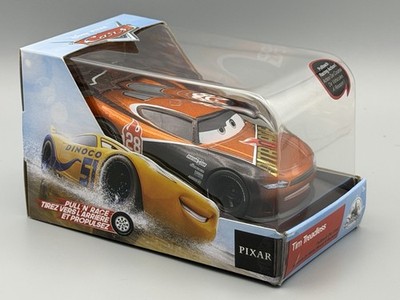 1:43 Scale Disney Pixar  Cars 3 TIM TREADLESS Die Cast Car Pull N  Race