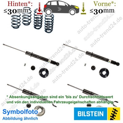 Bilstein B4-Pro-Kit Performancefahrwerk 30mm für Audi A4 Avant 8D5 Bj. 1995-2001