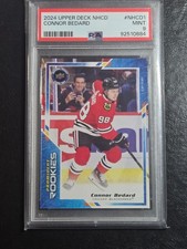 2024 Upper Deck National Hockey Card Day - Prominent Rookies Connor Bedard PSA 9