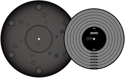 Oyaide BR-12 Record Mat Anti-Slip Vibration Dapming Tapered Design High-End JP