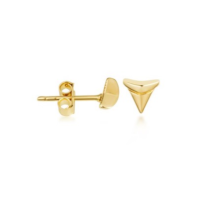 Haizahn Ohrringe in 14 Karat Gold