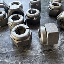 M12 Aerotight Nuts stainless Steel, New/Unused. 