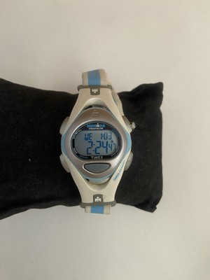 Timex Ironman Women's Blue Buckle Band Digital Watch Water Resistant 100M Works