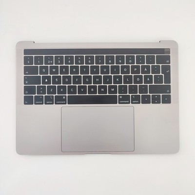 Macbook Pro A1989 (2018) Space Grey PALMREST GRADE C scandinavian 23