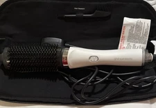 ghd Duet Style Blowdry Hair Dryer Brush Wet to Blow Dried 2-in-1 Black/White NEW