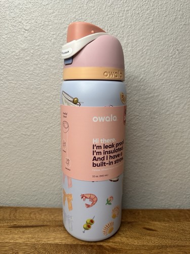 Authentic Owala UO Exclusive Picnic Prep FreeSip 32 oz Water Bottle New