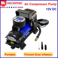 Heavy Duty Portable Air Compressor Car Tire Inflator Electric Pump Auto 12V