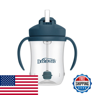 Dr. Brown'S Dr. Browns Milestones Babys First Straw Cup Training Cup Weighted