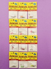 S-SH44 FREE SHIPPING.  Aerojig 1/64 oz assorted color Jigs heads. 12 packs of 4.
