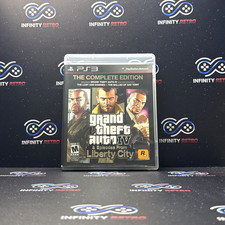 Grand Theft Auto IV Complete Edition PlayStation 3 PS3 CIB With Map Refurbished