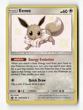 Eevee Holo Hidden Fates: Shiny Vault SV41/SV94 LP Pokémon TCG on eBay