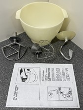 Kenwood Chef Zubehör Quirl Klinge Knethaken Draht Schneebesen Schüssel A901 A701