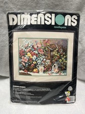 Dimensions Needlepoint Kit Garden Bounty 2406 1993 Brand New