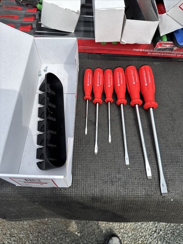 PB Swiss Tools PB 8240 Multicraft Screwdriver, 6 Pcs W Wall Hanger - 第 1/8 張圖片