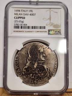 1694 Italy 1 Fil Milan DAV 4007 NGC Clipped