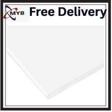Flat  UPVC WHITE  Board. 1 MTR Long. 125MM X9MM PVC Cover