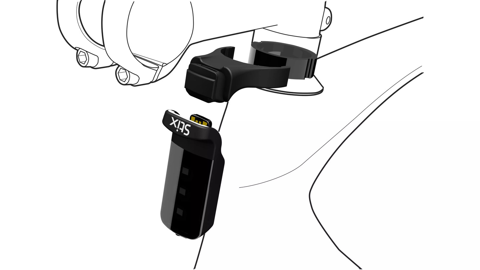 Специальная распорная деталь для крепления гарнитуры Stix Черный 1 упаковка 2590₽