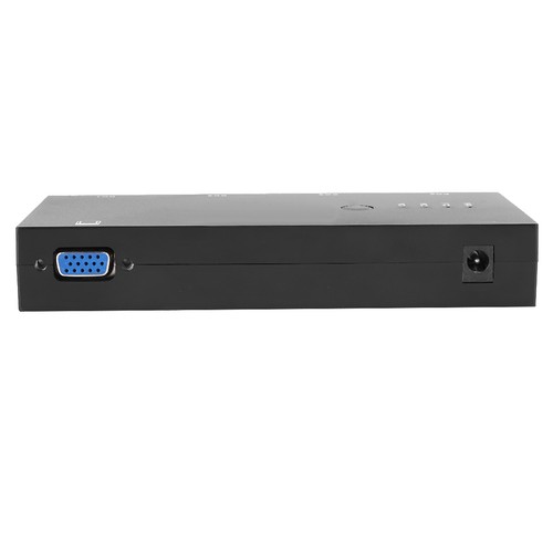 4 In 1 VGA Video Converter 500MHZ Bandwidth Adapter Black Home Equipme NEW - Afbeelding 5 van 11