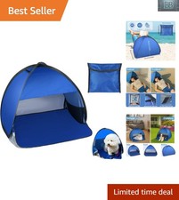 Portable UV Protection Mini Pet Tent for Dogs  Cats - Easy Pop-Up Beach Shade