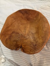 Wooden bowl 10 inch