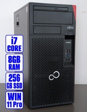 PC Fujitsu Esprimo P557/E85+ Core i7-7700 4,20 GHz, 8 GB RAM, 256 GB SSD, fattura