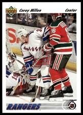 Corey Millen *ROOKIE CARD* (RC) 1991-92 Upper Deck #110
