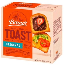 Brandt Zwieback Rusk Sweetened Crispy Bread Perfect for Teething Children...