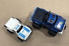 3 Schaper Stompers 74 Eagle 23 Ford Toy Car Truck 4x4 vintage blue white orange
