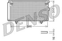 Denso Kondensator Klimaanlage DCN36001 FüR Legacy 4 BL Station Wagon BP Outback