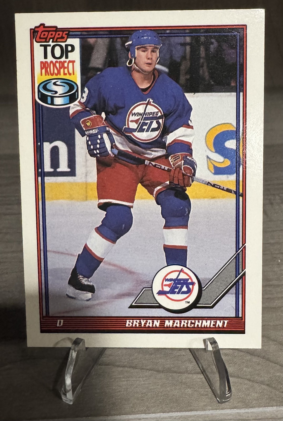 1991-92 Topps - Bryan Marchment #116 (RC)