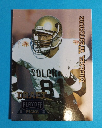 1995 Playoff Absolute Michael Westbrook #183 card