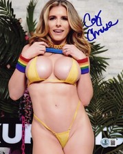 Hot Sexy Cory Chase Signed 8x10 Photo Adult Star Authentic Autograph Beckett