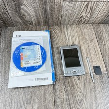 Dell Axim X3 Pocket PC PDA Windows Mobile Color LCD Case Stylus Battery Untested