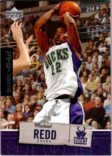 Michael Redd 53 Upper Deck Rookie Debut LP Sports Card. rookie card picture