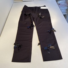 Wildfang Women  s The Empower Trouser Black Size 6