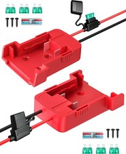 2 Pack 18V Adapter for Milwaukee M18 Battery Adapter Compatible with Power Wheel