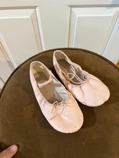 Freestyle by Danskin Ballet Shoes, Kids Size 1 Pink 