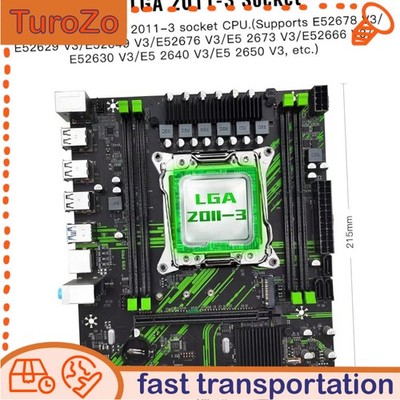 2011-V3 X99 PR9 Motherboard DDR4 Intel Xeon E5 V4 LGA Processor New
