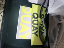 Quay Sunglasses Matte Black Polarized