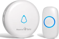 Wireless Doorbells - Adjustable Volume with Led Indicator 32 Chimes 4 Volume