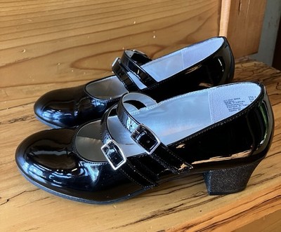 Patent Leather Black Maryjane 1.5  Heel Girls Dress Shoe America Eagle 4