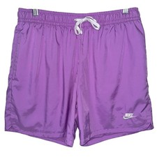 Nike Men  s Purple Woven Flow Lined Essential Athletic Shorts Size Medium