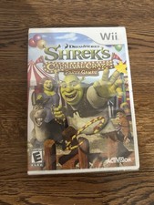 Shrek's Carnival Craze Party Games - Nintendo Wii **BRAND NEW** Sealed In Box!