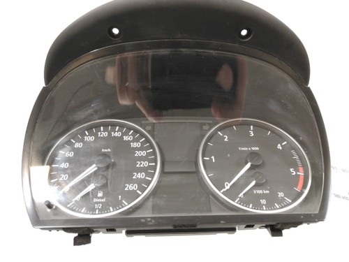 Kombiinstrument Display BMW 3 E90/91 SED/TOU 05-12 320d mk1 M47-TU M47-TU2D20 62