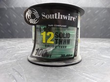 Southwire 100 ft. 12 Gauge Green Solid Copper...
