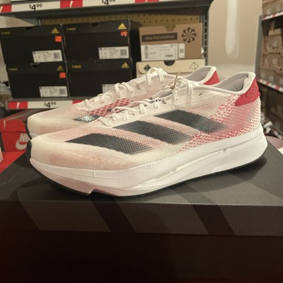 Adidas Adizero SL2 Men's Size 12.5 Running Shoes White Red Athletic Sneakers