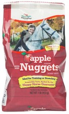 Sac de friandises pour cheval pépite de pomme taille morsure Manna Pro 1 lb